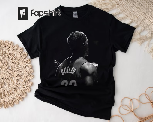 Limited Jimmy Back Shirt, Black And White Jimmy Unisex Shirt, Jimmy Miami Basketball Shirt, American Basketball Sports Shirt, Gift For Fans