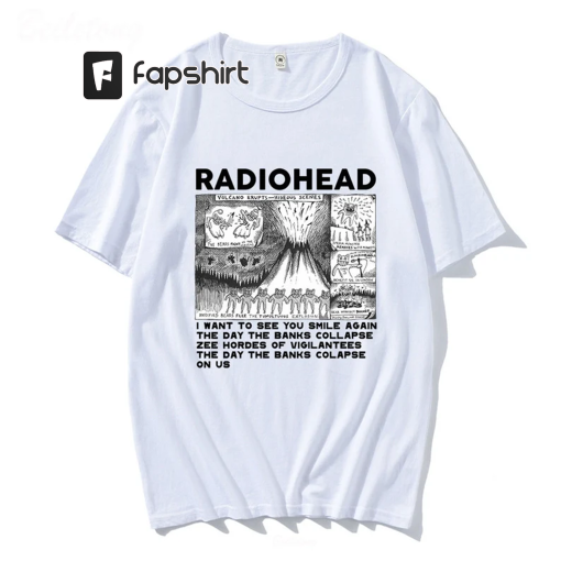 90s Band Shirt | Radiohead Tshirt | Retro Concert T-Shirt | Gender Neutral Graphic Tee