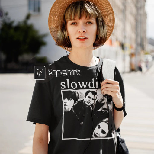 Slowdive Unisex T-Shirt – Souvlaki Album Tee – Music Band Graphic Shirt – Printed Music Merch For Gift