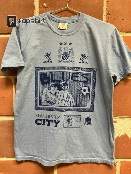 Man City fan art T-shirts