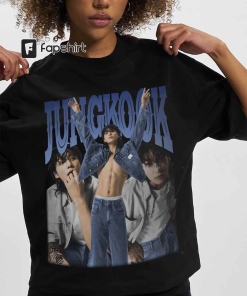 Vintage Jungkook JK Retro Graphic 90s Tshirt,…