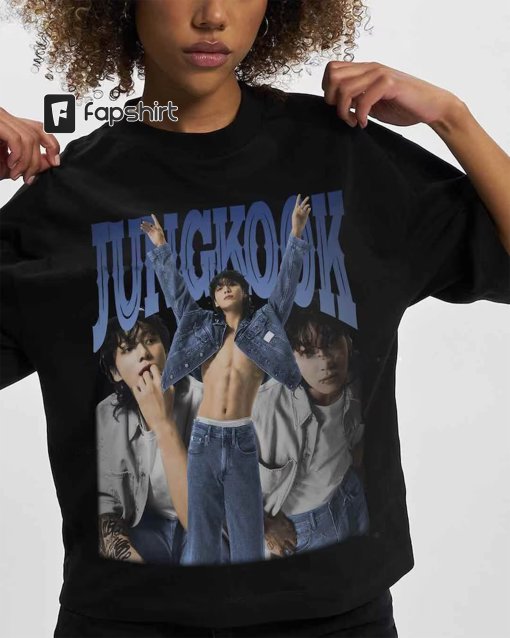 Vintage Jungkook JK Retro Graphic 90s Tshirt, Vintage Jungkookie Bad Boy Graphic 90s Tshirt, Kookie New Photo Graphic Tshirt