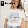 Red White Blue Air Force Shirt,4th Of July Tshirt,American USA Flag Shirt,Independence Day,Freedom Shirt,Patriotic T-Shirt,Fourth Of July