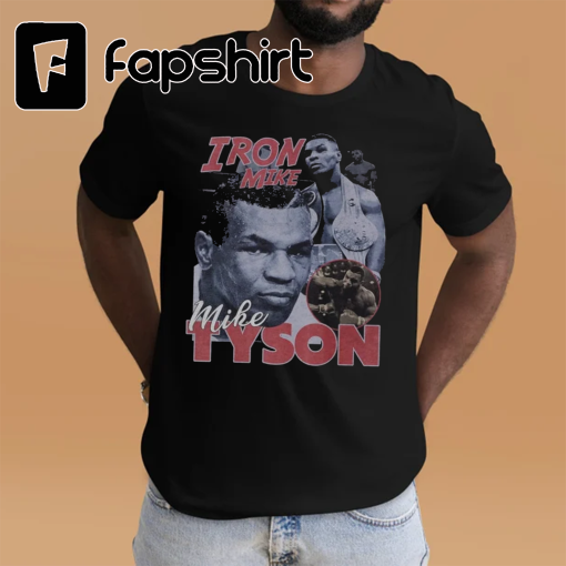 Vintage Mike Tyson Iron Mike T-shirt, Mike Tyson Shirt, Iron Mike Graphic Tee, Boxing Sport Legend Unisex T Shirt