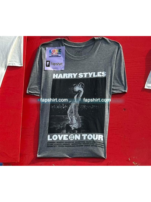 HS Love On Tour 2023 Merch, Harry 2023 UK/European Shirt