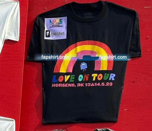 HS Love On Tour 2023 Merch, Harry Styles 2023 UK/European Shirt