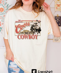 Coors Original Cowboy Comfort Colors Shirt, Comfort…