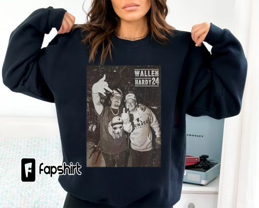 Vintage Hardy And Wallen Tshirt, Hardy And Wallen Sweatshirt, Hardy 2024 Country Music Fest, Vintage Hardy And Wallen, Morgan Wallen Shirt