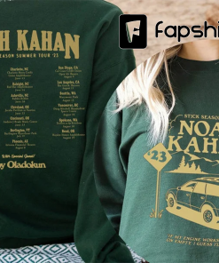 Noah Kahan 2023 tour dates shirt, Noah…