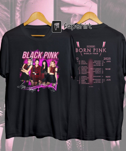 Born Pink World Tour 2022-2023 Signatures BlackPink…