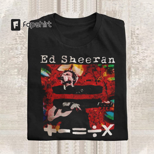 Hot Ed Sheeran Tour 2022 T-Shirt Gift For Fans Men All Size T-Shirt WS288