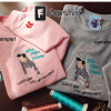 Embroidered Friendship and Love Story Sweatshirt, embroidered Hoodie