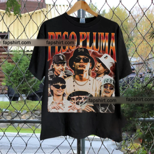 Peso Pluma Shirt, Peso Pluma World Tour 2023 Shirt, Peso Pluma Merch, Vintage Peso Pluma 90s, Gift For Fan Shirt, Peso Pluma Concert Fan Tee