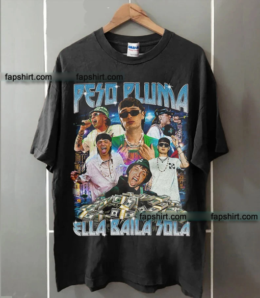 Vintage Style Peso Pluma T-shirt, Peso Pluma Graphic Tee, Peso Pluma retro 90s Shirt, Peso Pluma World Tour 2023