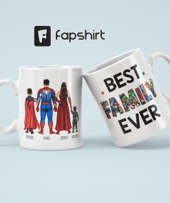 Best Family Ever Mugs, Personalized Father And…