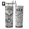 Best dad ever tumbler, 20oz Skinny Tumbler Sublimation Design, Fathers Day Tumbler, If dad can’t fix it, we’re all screwed Tumbler Wrap PNG