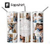 20oz Skinny Straight Positive Affirmation Tumbler Sublimation Design, Self Care Tumbler Straight ,I Am Strong Tumbler