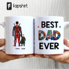 Personalized Darth Vader I Am Their Father Mug Father’s Day Gift | Names Lightsabers Mug | Star Wars Mug | Gift from Son & Daughter