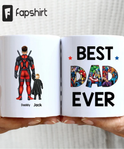 Best Dad Ever Mugs, Personalized Father And…