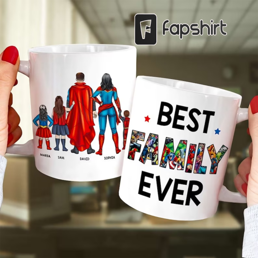 Mothersdaygift Best Mom Ever – Personalized Mug – Mother’s Day Gift For Mom – Mom mug – Batman mug