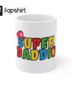 Dad Mug – Super Daddio, Funny, Humor,…