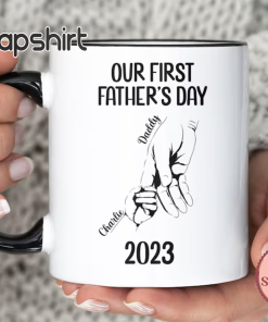 Our First Father’s Day Coffee Mug •Personalized…