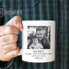 Personalized Cat Dad Mug, Best Cat Dad In The Hole World Personalized Mug, Funny Cat Dad Mug, Funny Fathers Day Gift, Funny Gift For Dad Mug