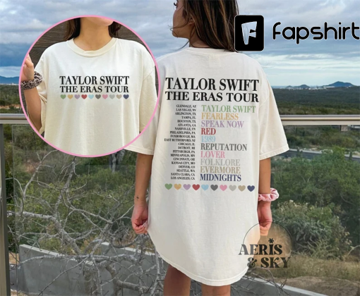 The Eras Tour 2023 Tshirt, TS Eras Tour Shirt, TS Eras Shirt, The Era Tour Tshirt, Ts The Eras Tour Outfit