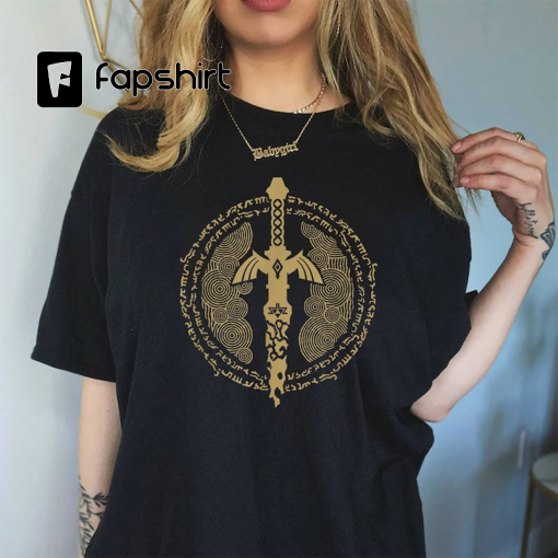 The Legend of Zelda Tears Of The Kingdom Master Sword Shirt | Archaic Shirt Tear Of The Kingdom Shirt