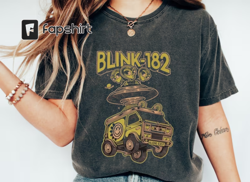 Comfort Colors Blink 182 T-Shirt, Oversized Shirt, Classic Rock, Vintage, Vintage T Shirt, Retro Vintage Shirt, Blink 182, Vintage Rock