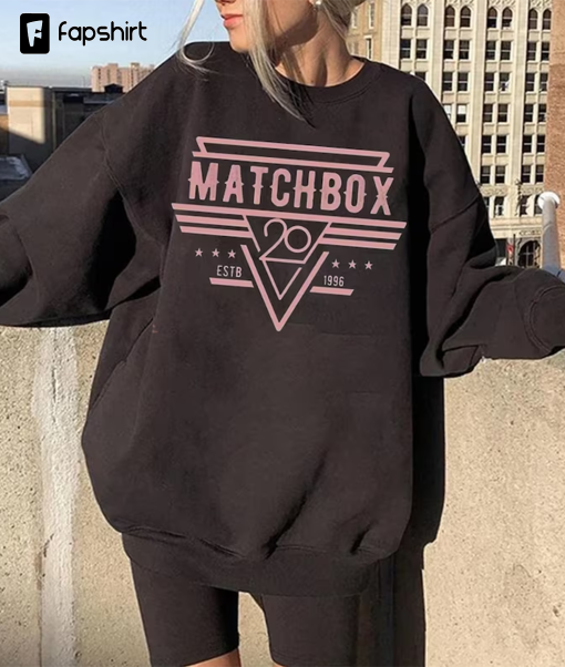 90s Matchbox Twenty 1996 Shirt, Matchbox Twenty Spring Summer 2023 Fan Gifts 90s Band Tour 2023 Merch Tank Top Crewneck Sweatshirt