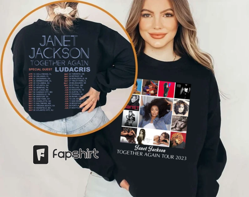 Janet Jackson Together Again Tour 2023 Shirt, Together Again Tour 2023 Tshirt, Music Tour 2023 Tshirt, Tour 2023 Shirt, Gift For Fan.rt, Billy Joel Stevie Nick Signtature Shirt (Copy)