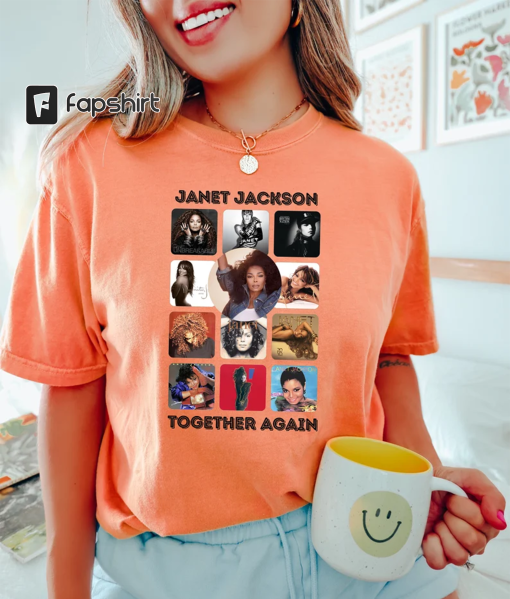 Together Again Tour 2023 Shirt – Janet Jackson Shirt – Pop Queen Tshirt