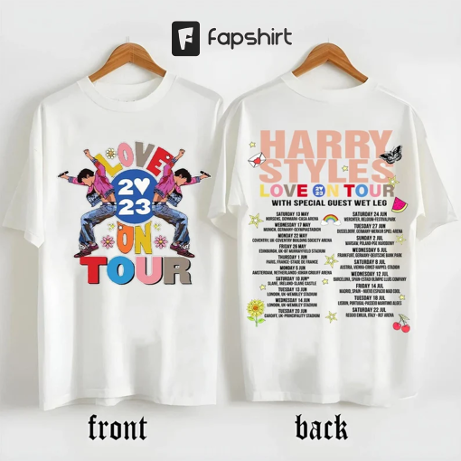 Love On Tour 2023 Shirt,Har.ry Tour 2023 T shirt, doubled side ts, Concert Sweatshirt, Hoodie, Har.ry’sMerch, Gifts For Fan, Unisex Styles