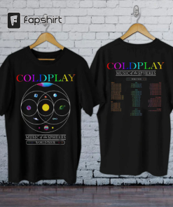 Coldplay World Tour 2023 Shirt,Coldplay The Spheres…