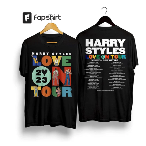 Love On Tour Shirt, Harry Styles Shirt, Harry 2023 Tour Tee, Harry Styles Love On Tour Shirt, Harry Styles Merch, Harry Styles T-Shirt.