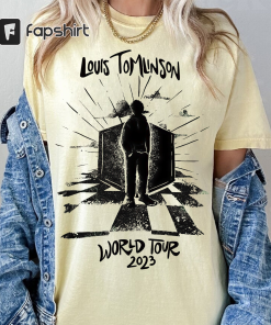 Vintage Louis Tomlinson 2023 Tour Shirt, Louis…