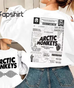 New arctic monkeys t shirt Women Aesthetic…