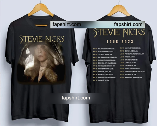 Stevie Nicks Tour 2023 Shirt, Fleetwood Mac Band Tour 2023, Stevie Nicks Tour 2023 Tee, Rock Music Tour 2023,New Merch Trending