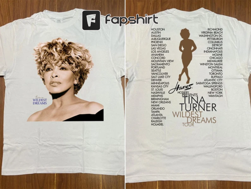 Tina Turner Wildest Dreams Tour 1996 T- Shirt, Tina Turner Tour ’96 T-Shirt, Tina Turner T-Shirt, Queen Of Rock N Roll T-Shirt, Music Shirt