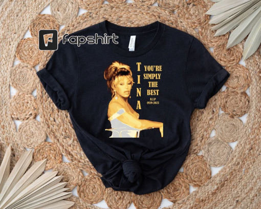 Tina Turner Shirt, RIP 1939-2023 Shirt, Tina Turner Musical Souvenir Shirt, Tina Turner RIP Shirt, Rest In Peace Tına Shirt Remembrance