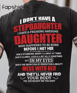 Bonus Dad Shirt, Step Dad Gift, Gift…