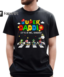 Personalized Super Daddio Game Shirt, Custom Kids…