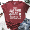 Daddysaurus Shirt Fathers Day Gifts, Daddy Saurus Funny Fathers Day Dinosaur Shirt for Dad