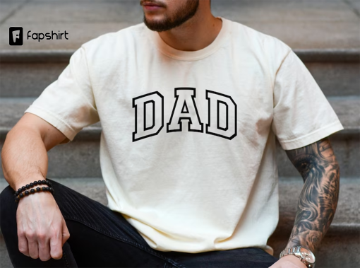 Dad Shirt, Dada Shirt, Dad to be, Pregnancy Reveal Shirt, Daddy Shirt, Fathers Day Shirt,Dad and Daddy, Comfort Colors, Ollie and Penny