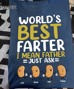 Personalized World’s Best Farter I Mean Father…