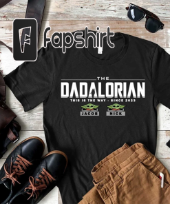 Dadalorian Shirt, Custom Father’s Day Shirt With…