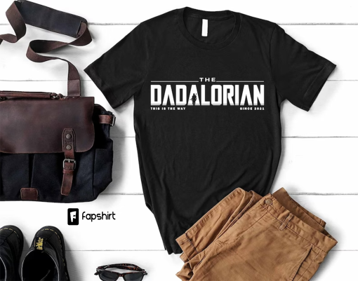 Dadalorian Shirt, Custom Father’s Day Shirt, Personalized Dad Shirt, Star Wars Inspired, Men’s Christmas Gift Idea, Dad Birthday T-Shirt