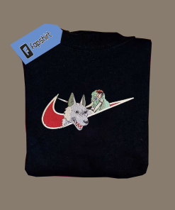 Mon.onoke Princess Anime Embroidered Sweatshirt, Gh.ibli Family…