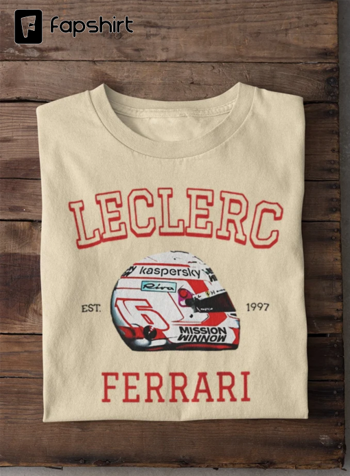 Charles Leclerc T-Shirt, Leclerc Hoodie, Scuderia Team Sweatshirt, Racing Driver Shirt, Charles Leclerc Hoodie, LEC16 Top, Grand Prix Shirt